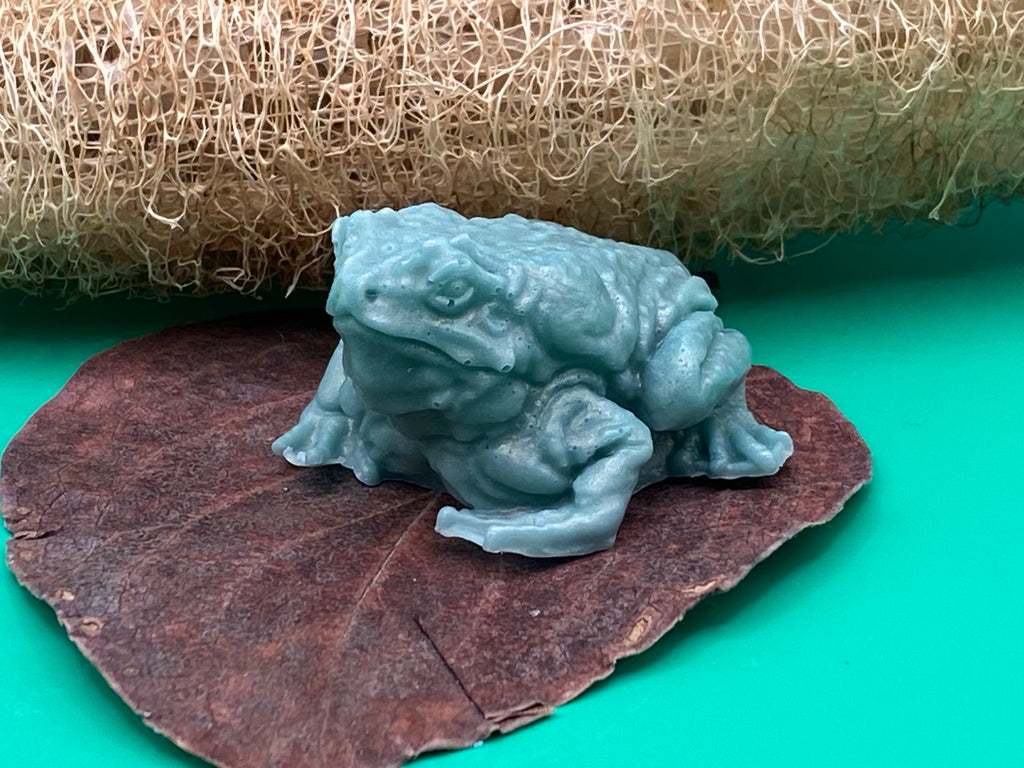 Realistic Frog Glycerin Soap - Handcrafted Fun for Kids & Frog Lovers
