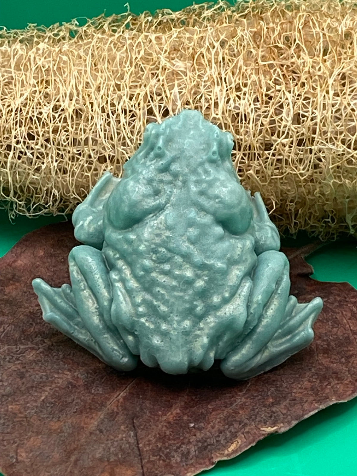 Realistic Frog Glycerin Soap - Handcrafted Fun for Kids & Frog Lovers