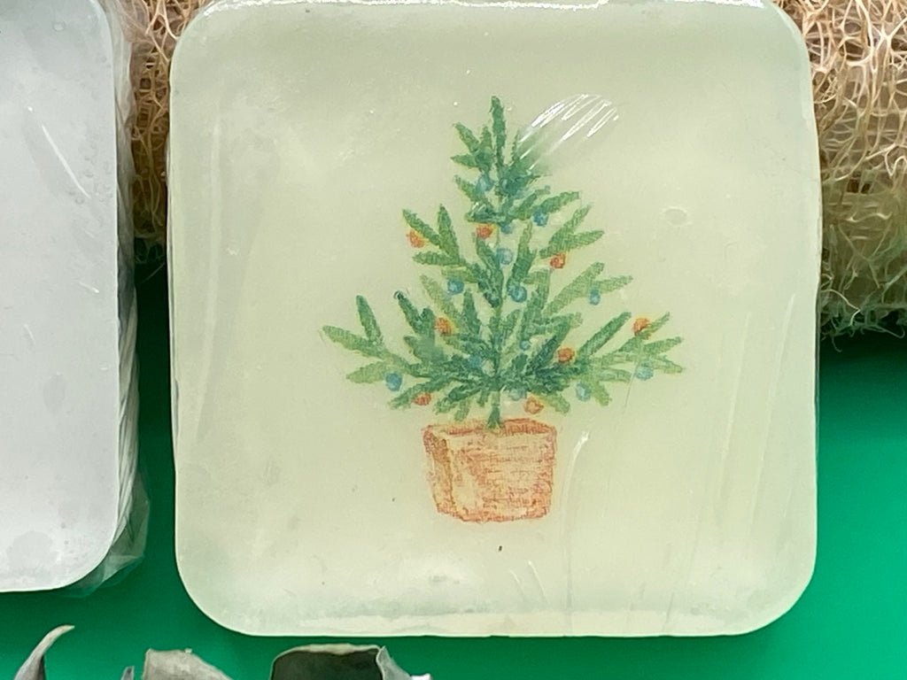 Botanical Tree Goat's Milk & Glycerin Soap - Set of 4