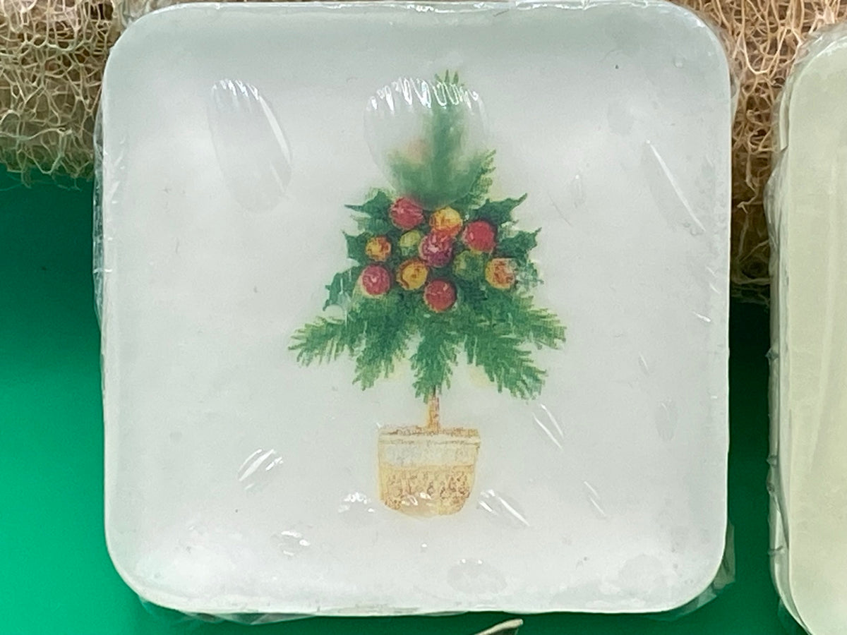 Botanical Tree Goat's Milk & Glycerin Soap - Set of 4