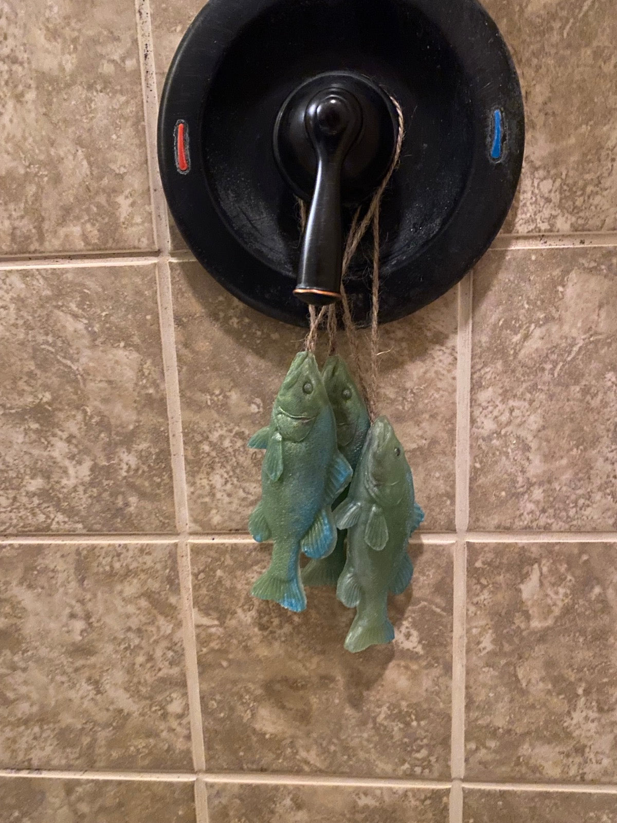 Fish on a Rope Glycerin Soap - Handcrafted with Jute Rope