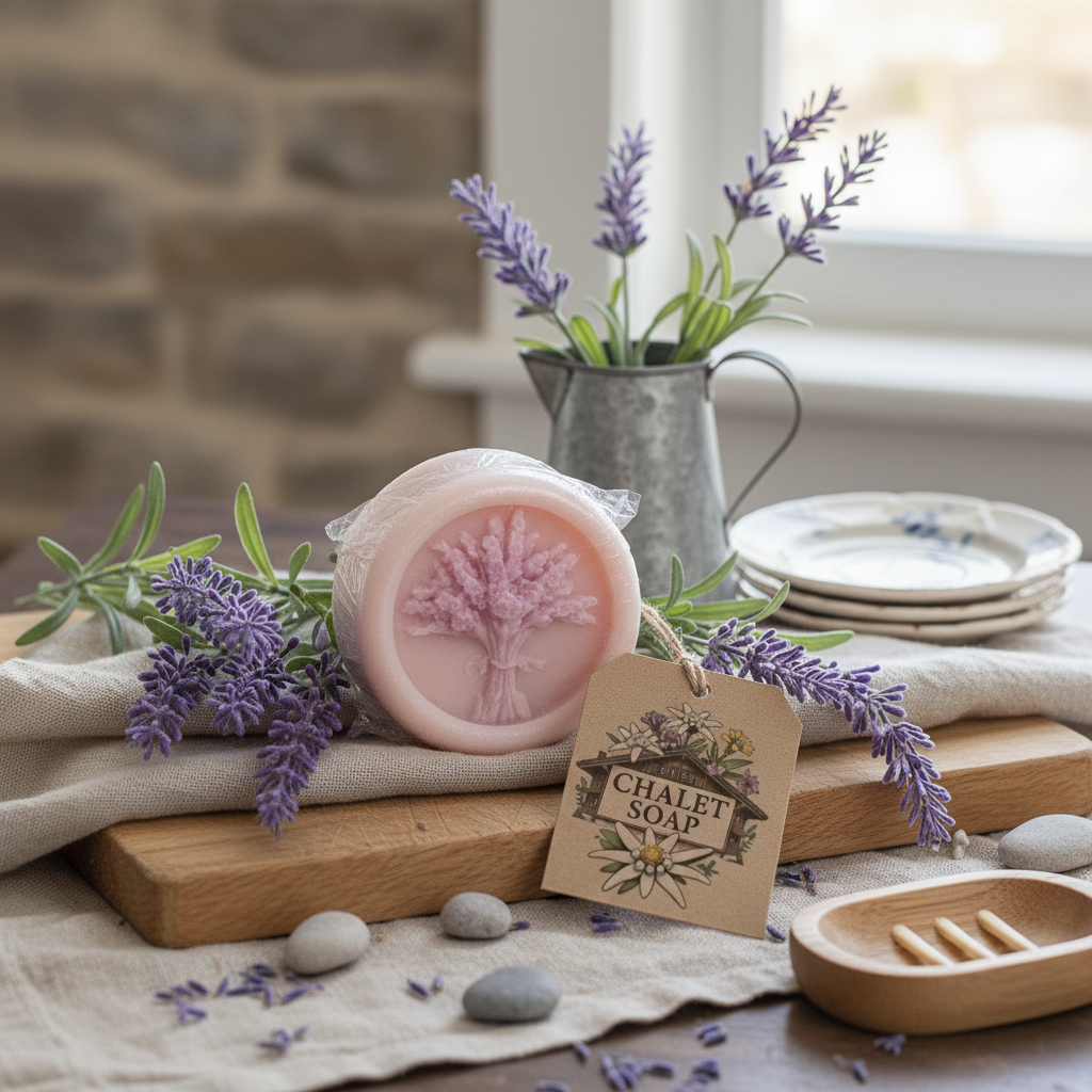 Farmhouse styling with lavender