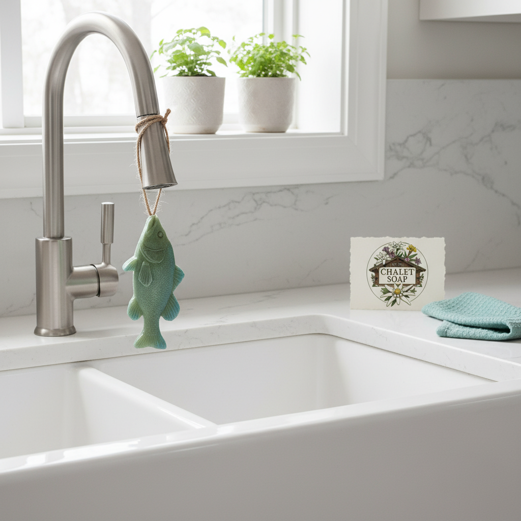 Fish by sink - logo repositioned