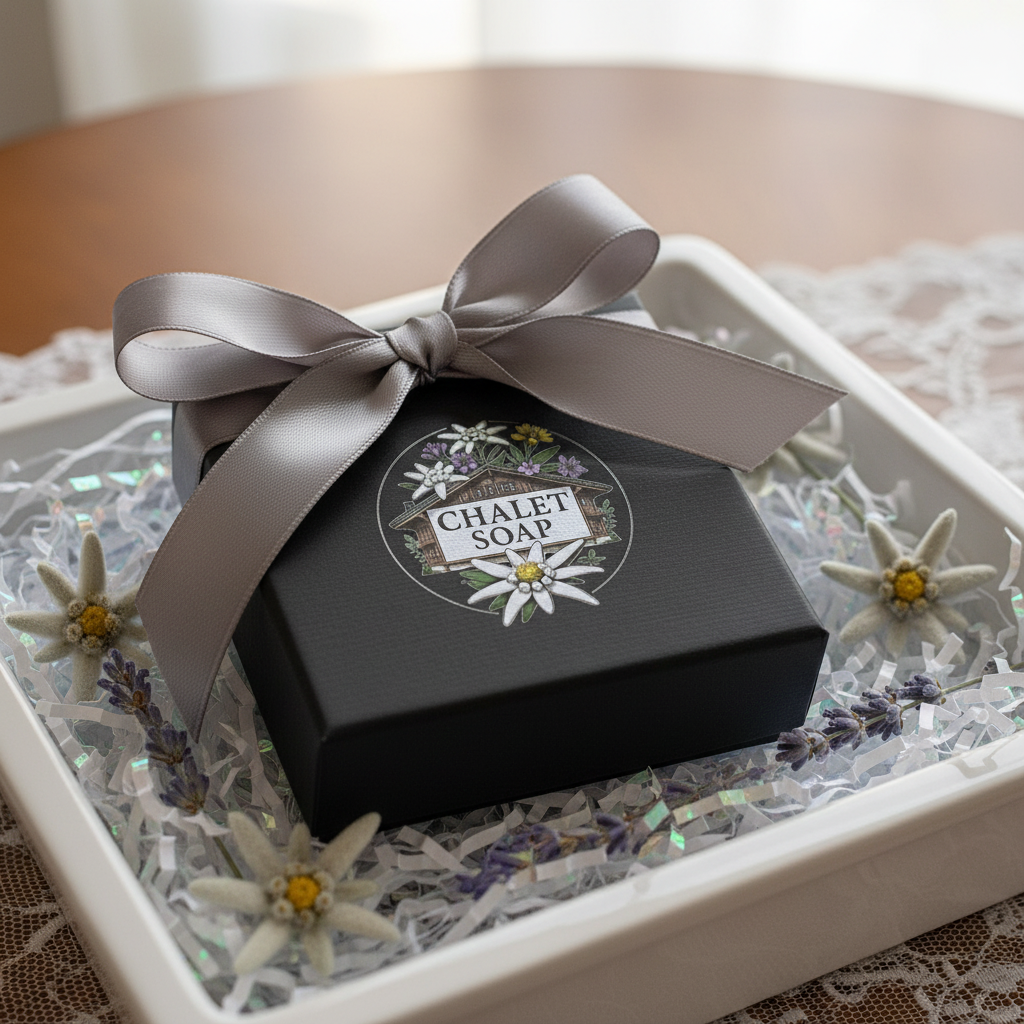 Gift box with logo