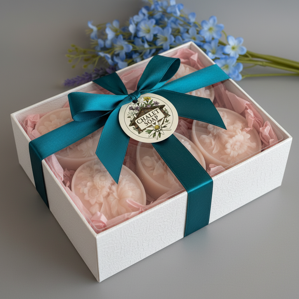 Gift box with logo