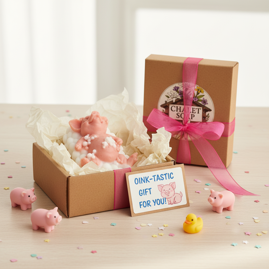 Gift box with logo