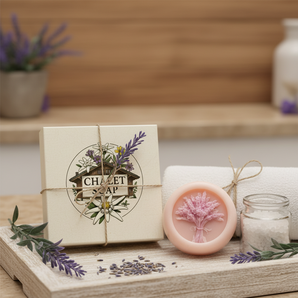 Gift box with logo