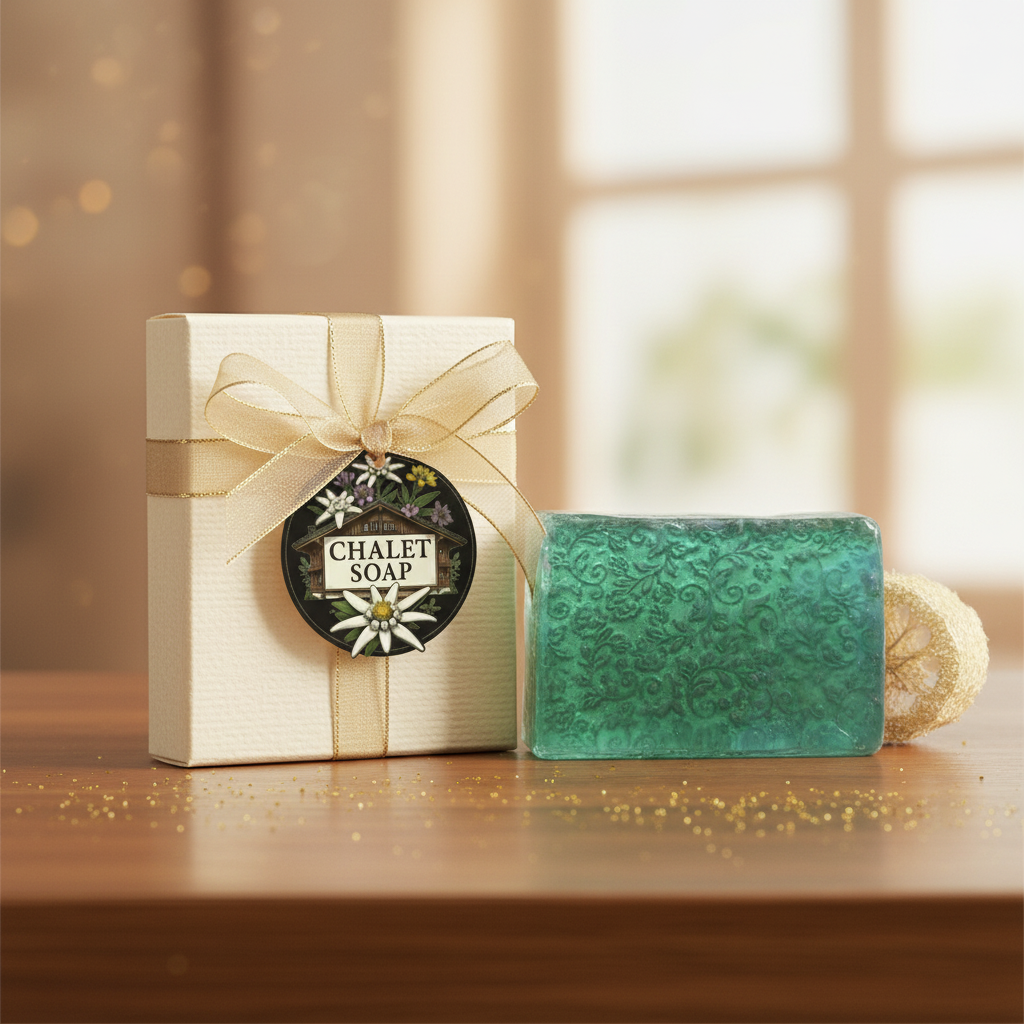Gift packaging with logo