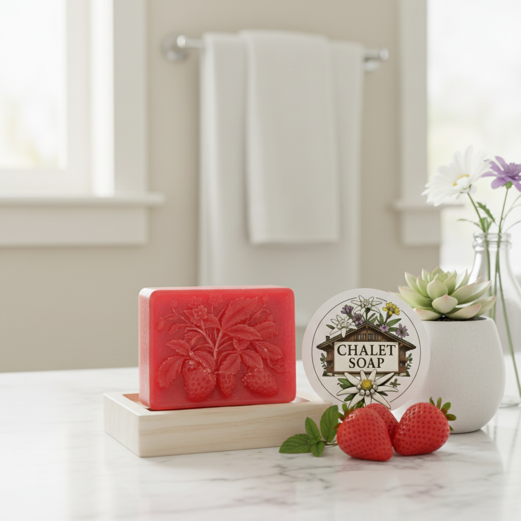 Kitchen display with logo