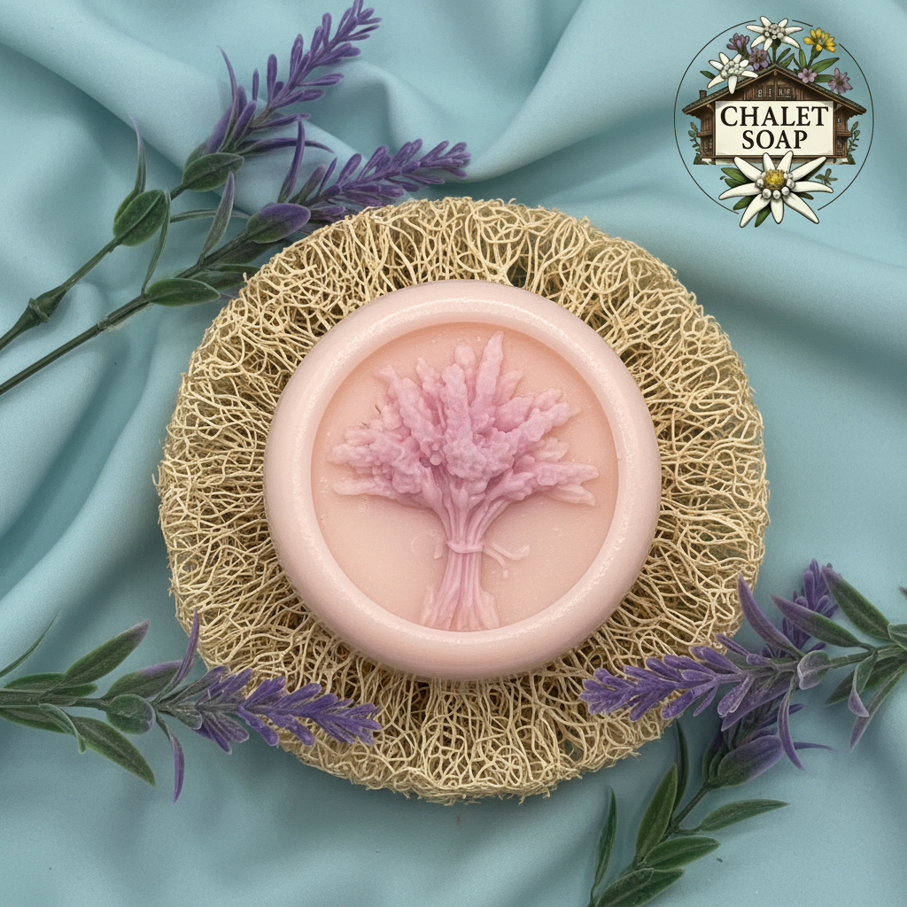 Lavender soap detail
