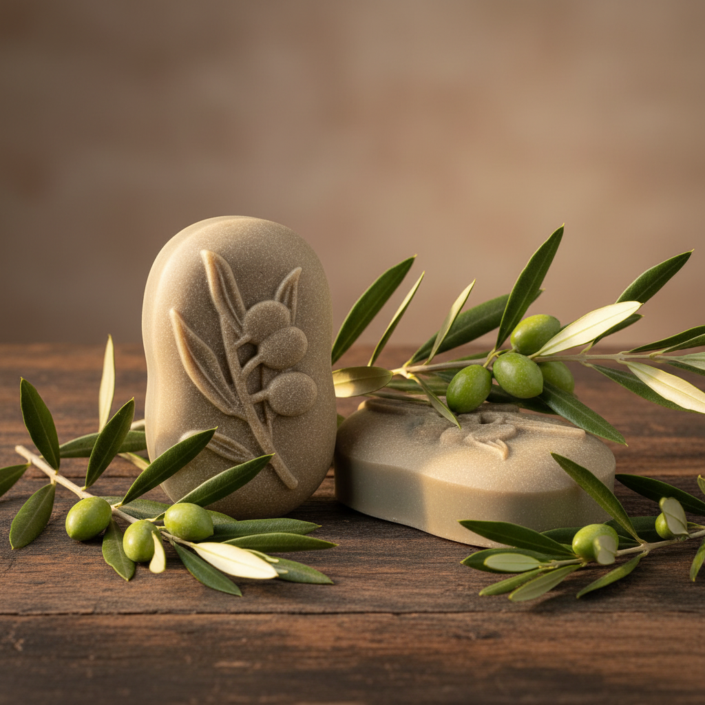 Styled with olive branches